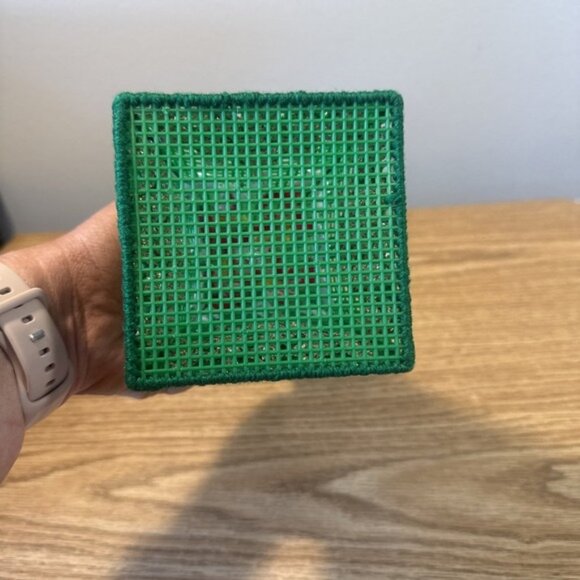 Vintage Crocheted Christmas Tree - Picture 2 of 3